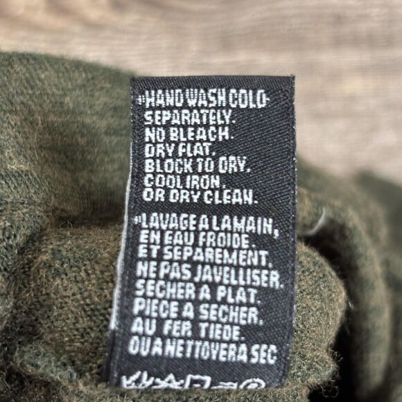 Valda Collection Sweater Mens XL Wool Blend Italy Long Sleeve Pullover - Picture 8 of 8